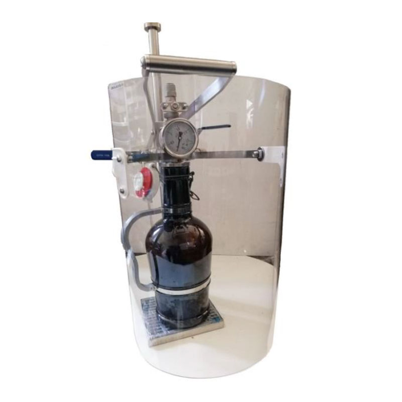 K5F-02: ایستگاه پر کردن ضد فشار دستی برای کاسه های 5 لیتری (مهمانی/کتری) و بطری K5F-02:手动counter pressure filling station for 5L kegs (party/mini kegs) and bottles - hba, hfp, mbf, hkf