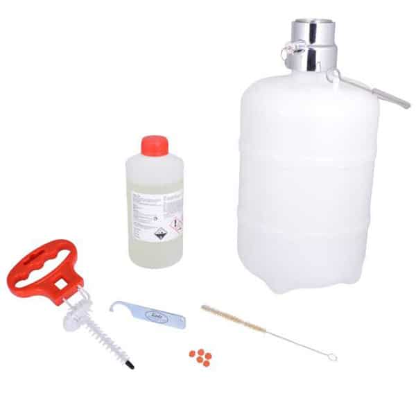 Sask-1s:卫生套装Para SA Paglilinis NG MGA Linya Ng取代机ang keg耦合器s型(bajonet)