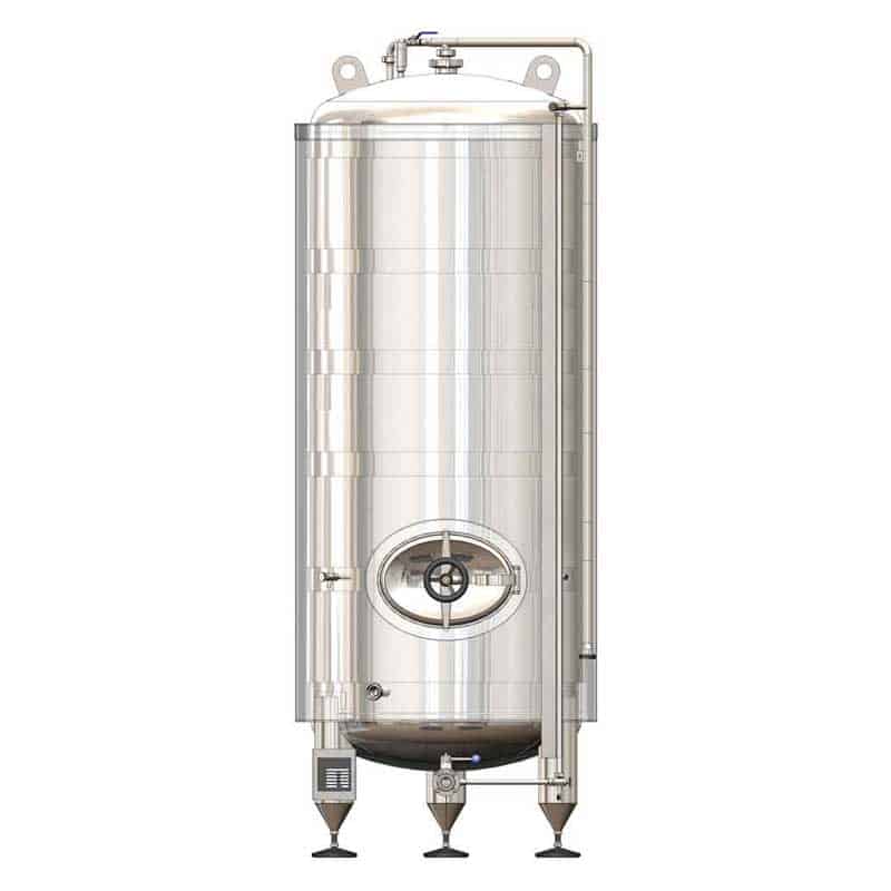 mbtfi - 18000c啤酒/苹果酒成熟压力圆柱形罐-垂直,绝缘20000/21800L