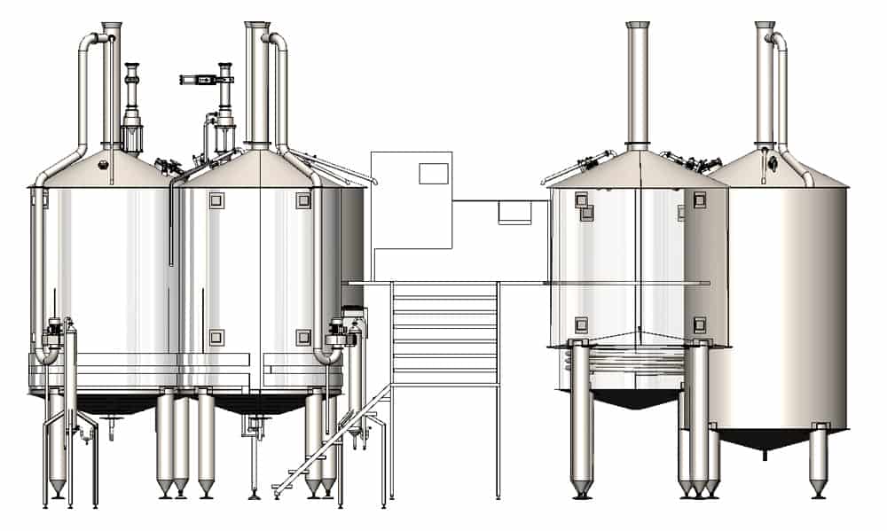 BREWORX OPPIDUM 6000: Wort brew machine - ang brewhouse BH BWOP 6000 View001 - Breworx Oppidum 6000:Wort Brew Machine - Ang Brewhouse - Bop,BWM-BOP