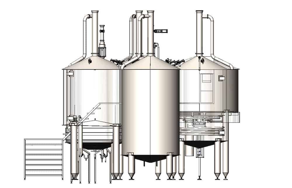 BREWORX OPPIDUM 6000: Wort brew machine - ang brewhouse BH BWOP 6000 view002 - BREWORX OPPIDUM 6000:麦芽汁酿造机- ang brewhouse -bop, bwm-bop