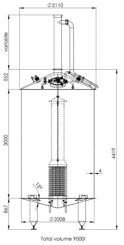 BREWORX OPPIDUM 6000: Wort brew machine - ang brewhouse 昂BH BWOP 6000煮沸锅01暗淡 - BREWORX OPPIDUM 6000:麦汁酿造机 - 昂啤酒厂 - 国际收支平衡表,BWM-BOP
