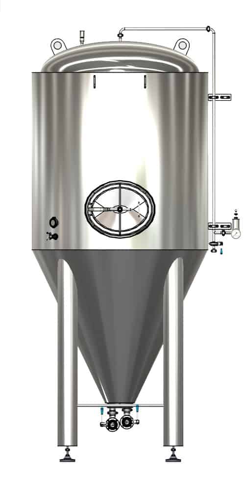CCTM-500A3 Modular cylindrically-conical fermentation tank 500/600 L CCTM A3 001 1000x500 - CCTM-500A3模块化圆柱形发酵罐500/600 L - A3,A3Sets