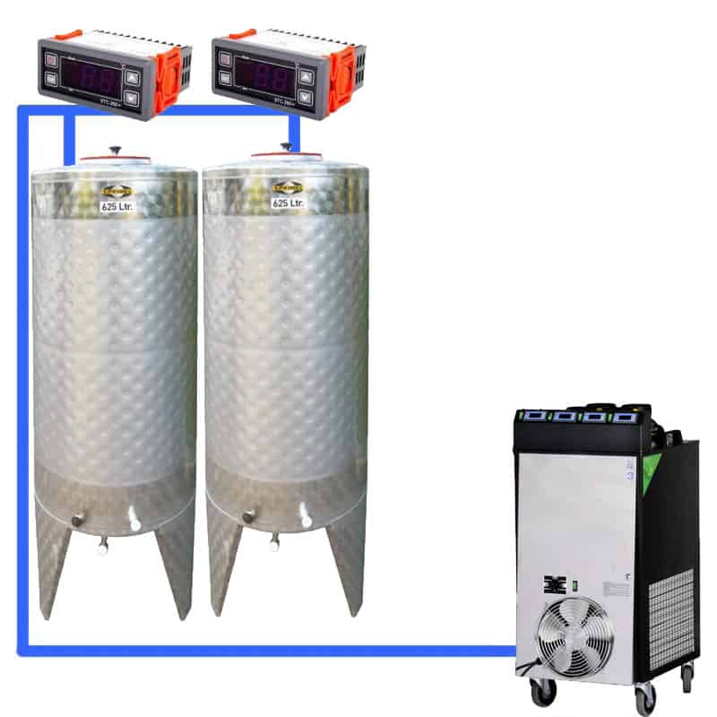 CFSCT1-2xCFT500SNP: Komplett fermentationssats med 2xCFT-SNP 625 liter CFS 1ZS Komplett ölfermenteringsuppsättning förenklad CLC SNP500H 2T - CFSCT1-2xCFT500SNP: Komplett jäsningsuppsättning med 2xCFT-SNP 625升- cfs1c-fmt-500, ct1cct-snp-cfs