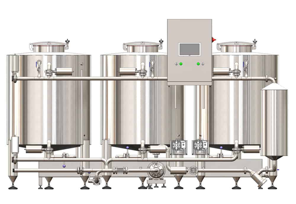 CIP-503-hreinsunar- og hreinsunarstöðin fyrir miðlungs breweries CIP-503-hreinsunar- og hreinsunarstöðin fyrir miðlungs啤酒厂