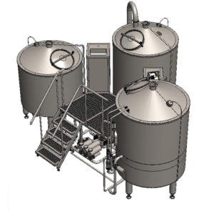 Breworx TriTank 3000：Wortbryggemaskin  -  Bryggeriet