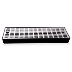 BDT-4015-01SP: Pladenj za kapljanje pijač 400x150x35mm, nerjaveče jeklo + plastika