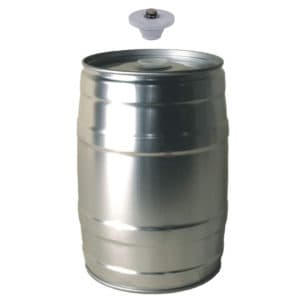 KEG-5LA-PRV：带减压阀的橡胶塞，适用于小型KEG 5L
