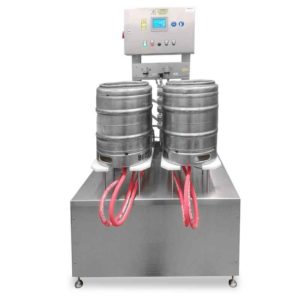 KRF-32 Mașină pentru clătirea și dezinfectarea semiautomată a butoaielor 25-30 butoaie / oră
